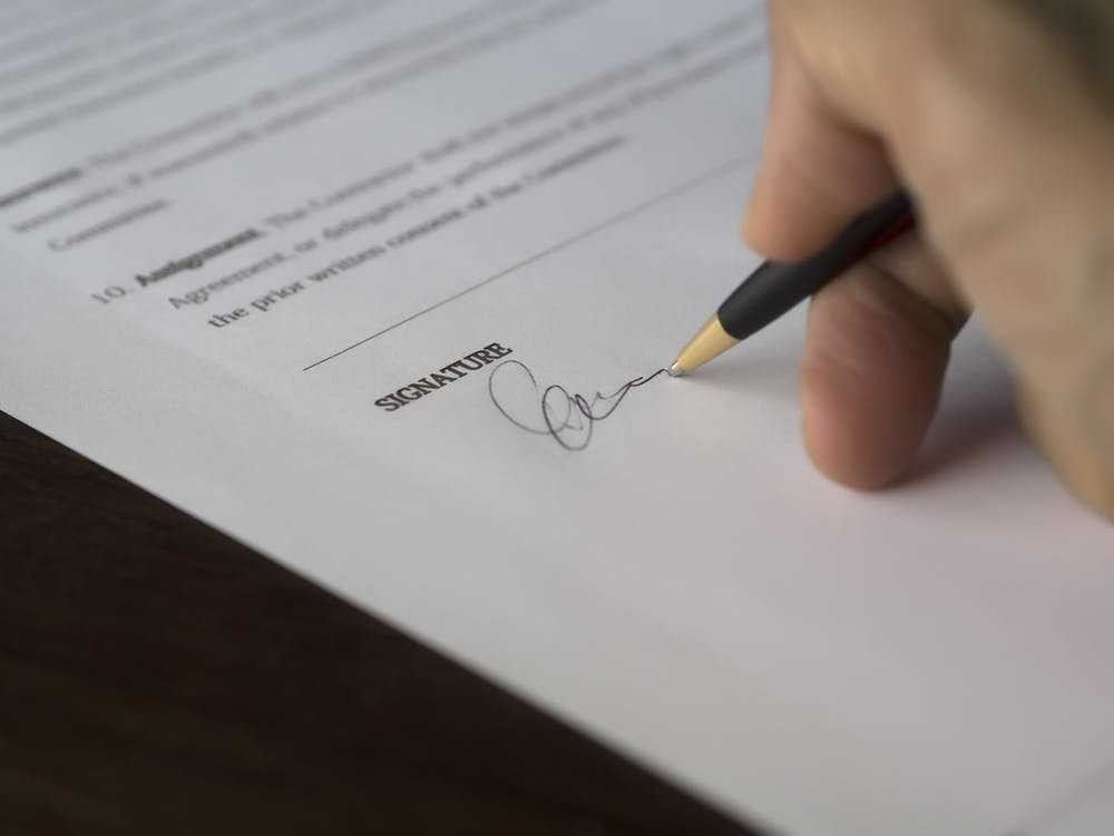 Contract agreement